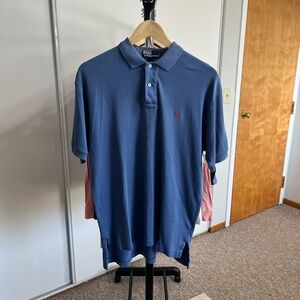 Ralph Lauren Classic Blue Polo Shirt